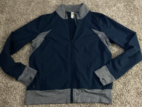 Lole women blue zip - lole, front